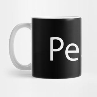 Peace logo design Mug